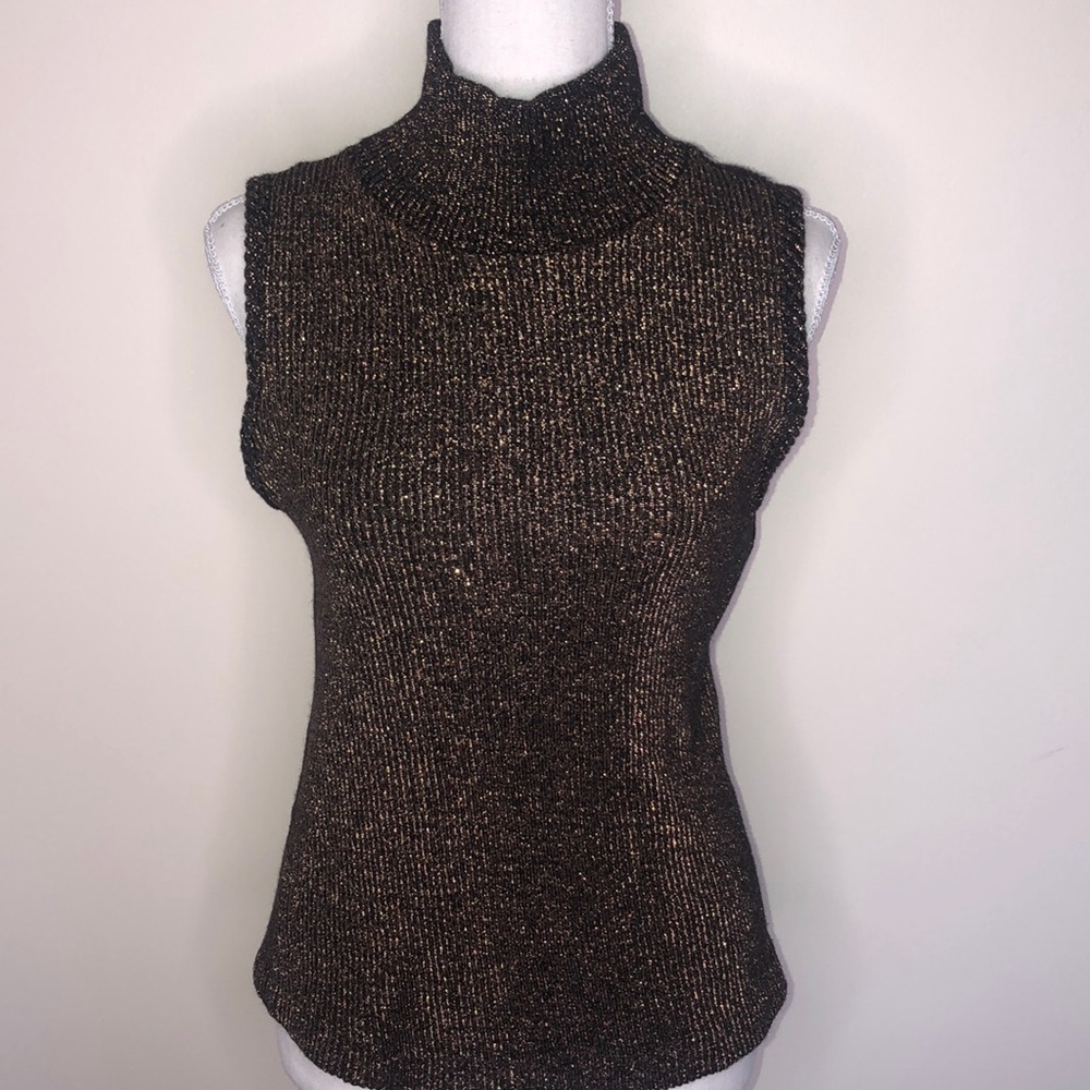 Vintage Courtney’s Closet Sleeveless Turtleneck
